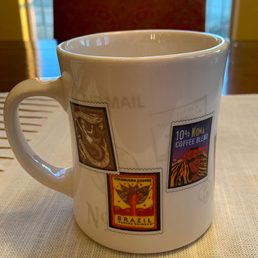 Unique Starbucks Barista XL Air Mail Collectors Mug